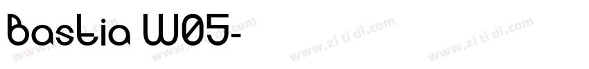 Bastia W05字体转换